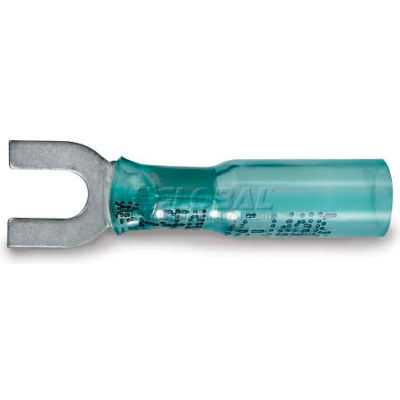 Gardner Bender AMT-4113 Spade Terminal, Heat Shrink, 16-14 Awg, Stud Size 8-10 - 6 pk.