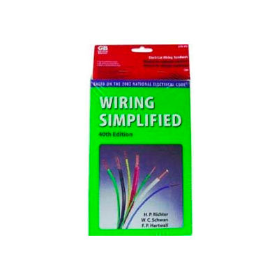Gardner Bender ERB-WS Wiring Simplified Electrical Reference Book