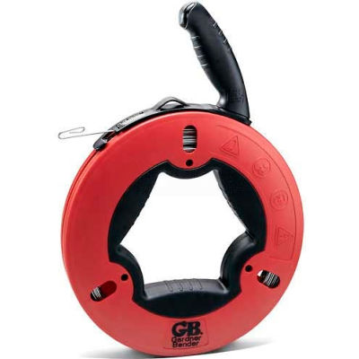 Gardner Bender FTS-250R Upperhand Steel Fishtape w/Rubber Grips, 250' X 1/8" X 060"