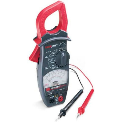 Gardner Bender GCM-500 Manual Ranging Clamp Meter, 4 Function/ 8 Range 600 Amp