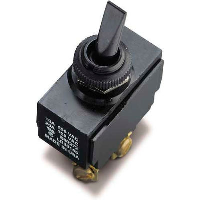 Gardner Bender GSW-19 Plastic Toggle, SPST 20a 125vac, O/F