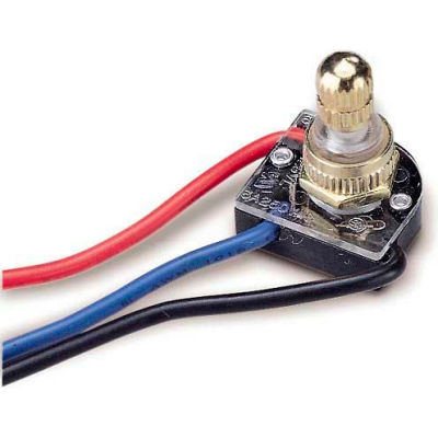Gardner Bender GSW-68 Brass Rot, SPTT, 6a 125vac, F/O/O/O