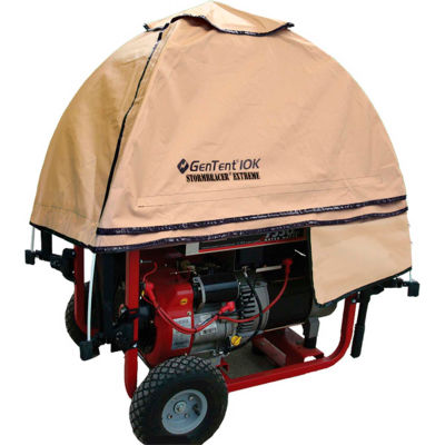 GenTent 10k Running Generator Cover - Universal Kit - Compatible w/ 3000w-10000w Portable Generators