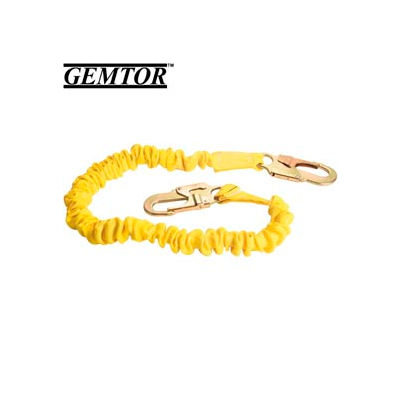 Gemtor D11EL6, Decelerator II Stretch Energy Absorbing Lanyard, 6 ft.