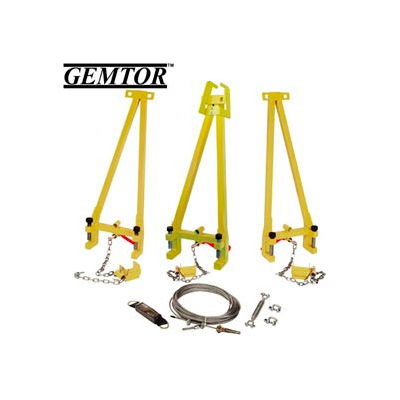 Gemtor HL3-120, Multi-Span Horizontal Lifeline System, 120'
