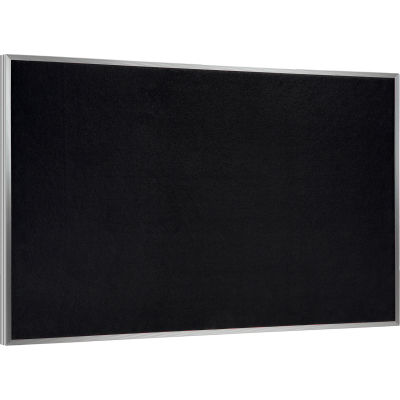 Global Industrial Recycled Rubber Bulletin Board, 36"W x 24"H, Black