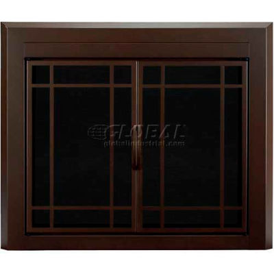 Pleasant Hearth Enfield Fireplace Glass Door Burnished Bronze EN-5502 43-1/2"L x 33"H