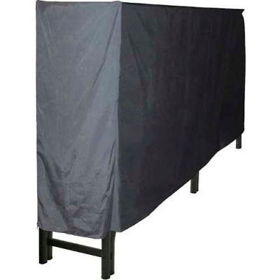 Pleasant Hearth 8' Log Storage Rack Full Cover - Weathered-Resistant Polyester LC6-8LC