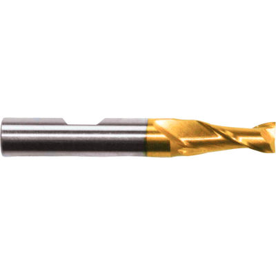 2 flute End Mill TiN coated Imperial Sizes 