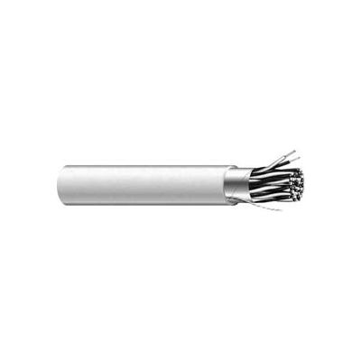 Carol C0605A.41.10 Multi-Paired, Foil Shield Computer Cable - 6 Pair, 24 AWG, 7/32 TC, Gray