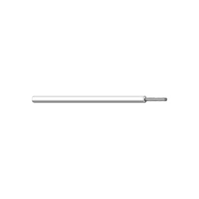 Carol C1321.46.01 Rubber Test Lead Hook-Up Wire - 1 Conductor, 18 AWG, 65/36 TC, BK