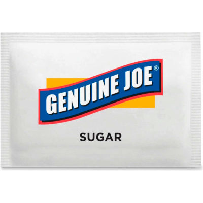 Genuine Joe Sugar Packets, .10 oz., 1200/Pack