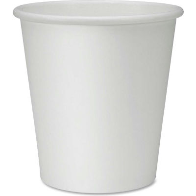 Genuine Joe Polyurethane-Lined Disposable Cups, 10 Oz., 50/Pack, White