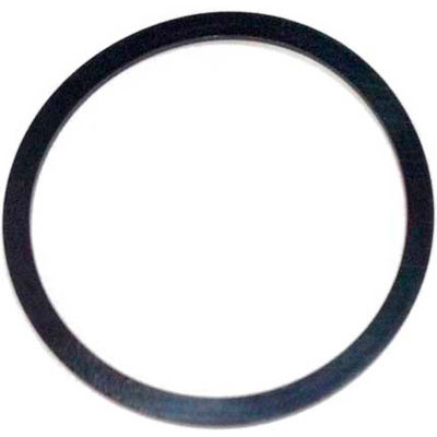 339 Contoured Backup Ring, 3-1/4ID x 3-5/8OD, 90 Duro, Round, Black