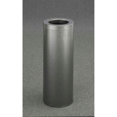 Glaro 8 Gallon Waste Receptacle w/Funnel Top, Silver Vein - F1024-SV
