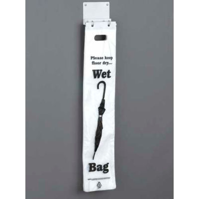Satin Wall Mounting Aluminum Wet Umbrella Bag Holder