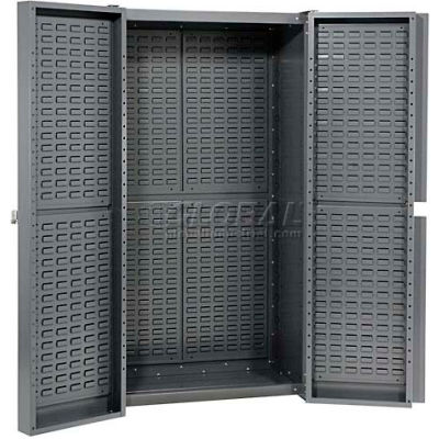 Global Industrial Storage Cabinet - Louver In Doors And Interior 38 x 24 x 72 Assembled