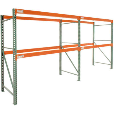 Global Industrial™ Tear Drop Pallet Rack Add-On 108"W X 36"D X 96"H
