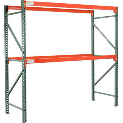 Global Industrial™ Tear Drop Pallet Rack Add-On 120"W x 48"D x 120"H