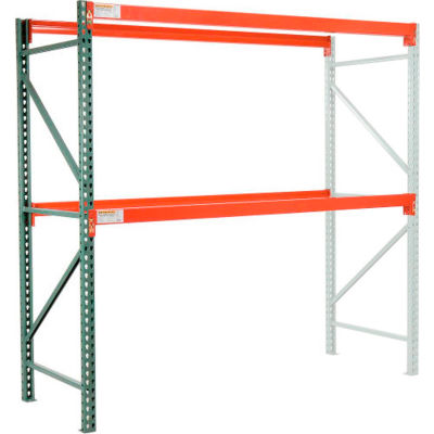 Global Industrial Teardrop Pallet Rack Add-On 120"W x 48"D x 120"H
