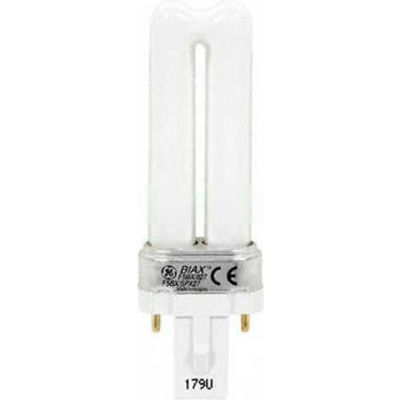 GE 97553 CFL Bulb T-4 G23, 220 Lumens, 82 CRI, 5W, 120V - Pkg Qty 10
