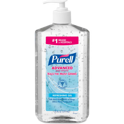 Purell Advanced Pump Bottle Instant Hand Sanitizer, 20 oz. - 3023-12