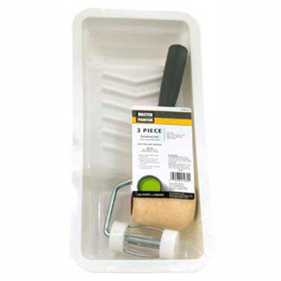 Master Painter 4-Piece Mini Paint Tray Set, 3/8" Nap - 698045