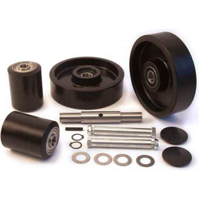 GPS Complete Wheel Kit for Manual Pallet Jack GWK-LCR-CK - Fits Lift Rite Model # Titan Series