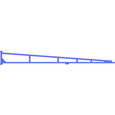 Gorbel® LD Wall Mounted Tool Solutions Jib Crane, 12' Span, 150 Lb Capacity