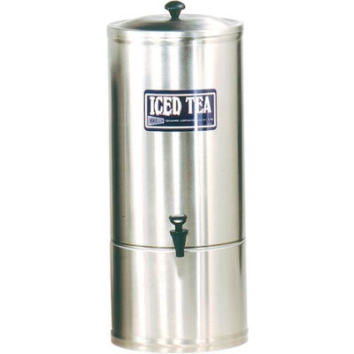 Stainless Steel Iced Tea Dispensers, 10 Gallon