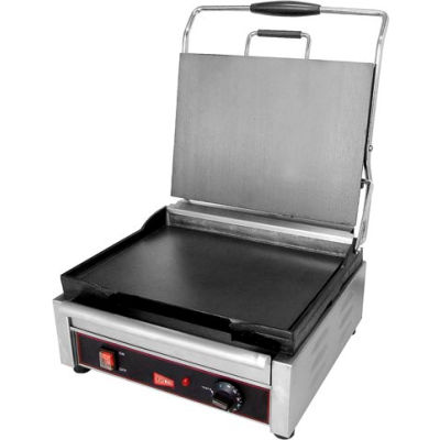 Grindmaster Panini / Sandwich Grill, Single Flat Surface, 120V - SG1SF