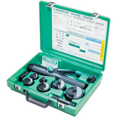 Greenlee 7806-SB Quik Draw Punch Driver Kit