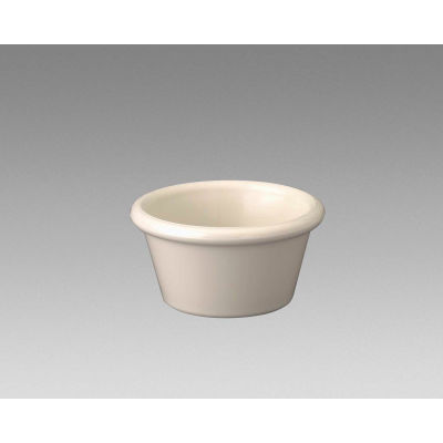 Gessner 0361-BN - Smooth-Sided Ramekin, 2 Oz., Bone, 1-1/2"H x 2-7/8" Diameter, 72/Pack