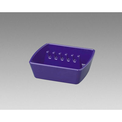 Gessner 351-P-R - Square Ashtray, Red, 2"H x 4" Diameter, 144/Pack