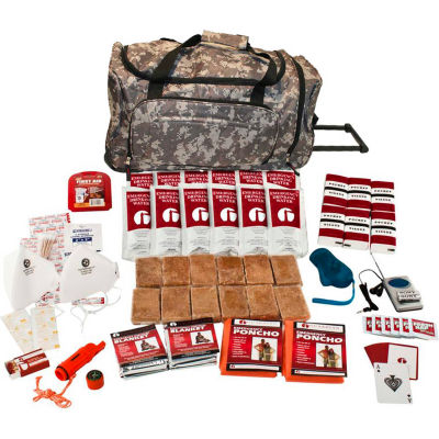 Guardian Survival Gear SKG2 2 Person Survival Kit, Wheel Bag, Camo