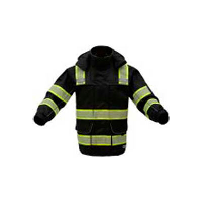 GSS Safety 8507 3-In-1 Waterproof Parka, Class 3, Black, LG