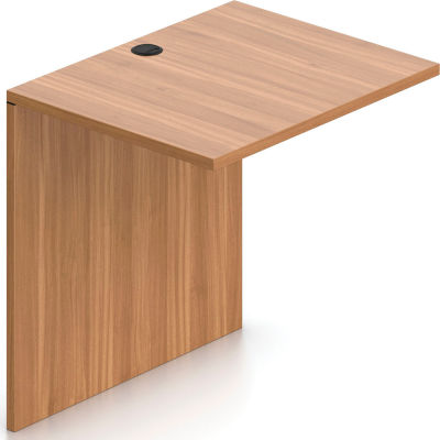 Offices To Go™ Bridge - 30"W x 24"D x 29-1/2"H - Walnut