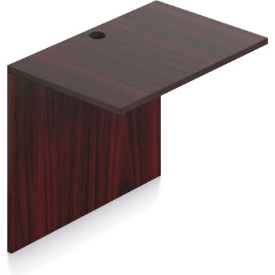 Offices To Go™ Bridge - 36"W x 24"D x 29-1/2"H - Mahogany
