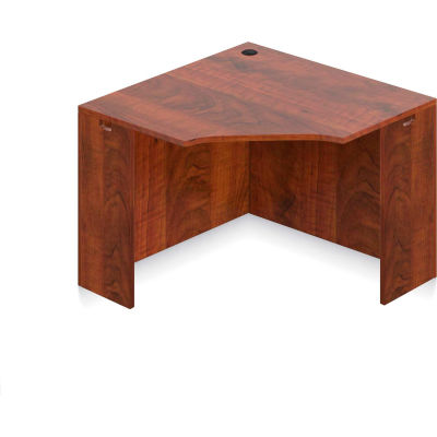 Offices To Go™ - Corner Desk - 42"W x 42"D x 29-1/2"H - Dark Cherry