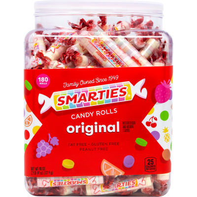 Smarties Tub, 180 Count | B2946680 - GLOBALindustrial.com