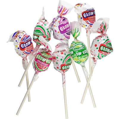 Charms Assorted Blow Pops, 100 Count