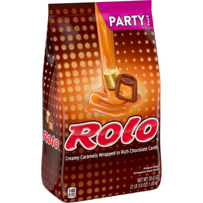 ROLO Milk Chocolate and Caramel Candy, 35.6 oz