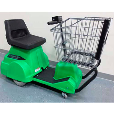 Electro Kinetic Technologies EZ-Shopper Electric Grocery Cart EZS-1772-8000-GN Green 750 Lb. Cap.