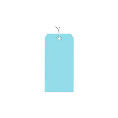 1000-5 1/4" x 2 5/8" Size 6 Blank Manila Inventory Shipping Hang Tag Tags 10 Pt 