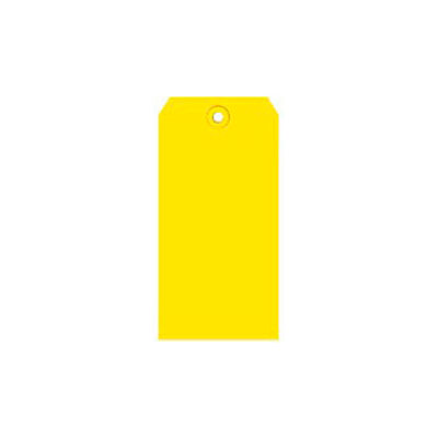 #8 Yellow Shipping Tag Pack 6-1/4" x 3-1/8" - 1000 Pack