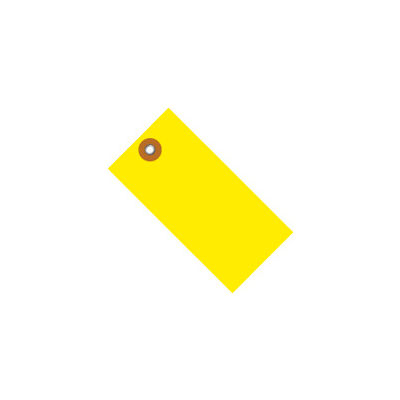 #5 Yellow Tyvek® Tag 4-3/4" x 2-3/8" - 100 Pack