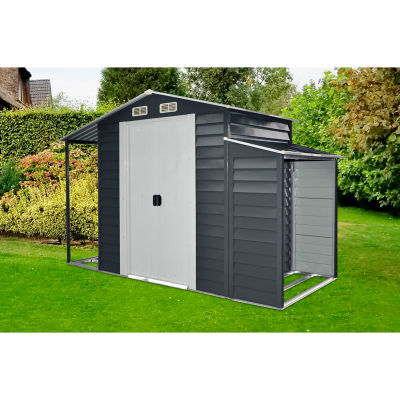 Buildings & Storage Sheds | Sheds-Metal | Hanover HANMLTISHD-GW ...