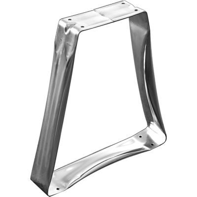 Hallowell 4825 Bench Pedestal Stainless Steel 15-1/8x3x16-1/4