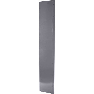 Hallowell KMP1572 Steel Locker Accessory, Universal Finished End Panel 15"Dx72"H - Dark Gray