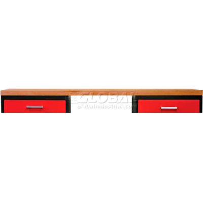 Shop Workbench Top, 60"W x 24"D x 1-3/4"H, Natural